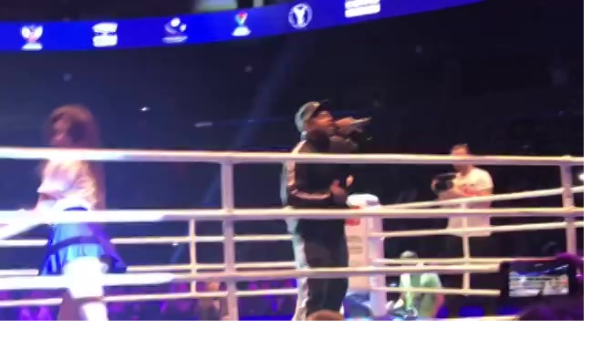Видео: Рой Джонс зачитал рэп на Кубке губернатора по боксу