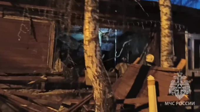 В нижегородской Выксе из-за хлопка газа рухнула стена жилого дома