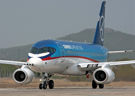 Российский самолет Сухой Суперждет скоро прибудет в распоряжение «Армавиа»