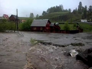 Наводнение в Горном Алтае в мае 2014