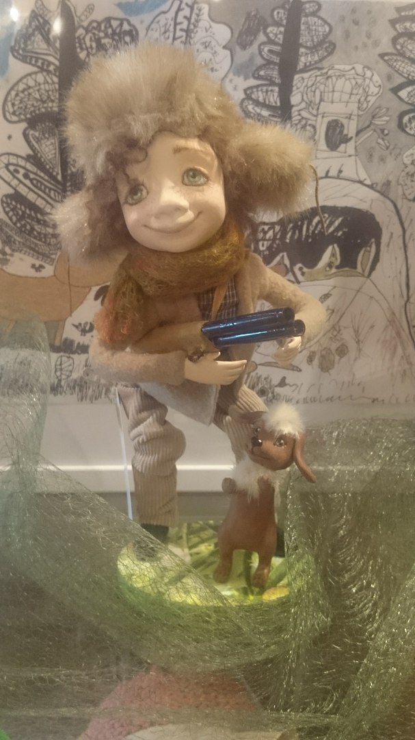 Открылась выставка кукол художницы, погибшей в теракте в метро Петербурга