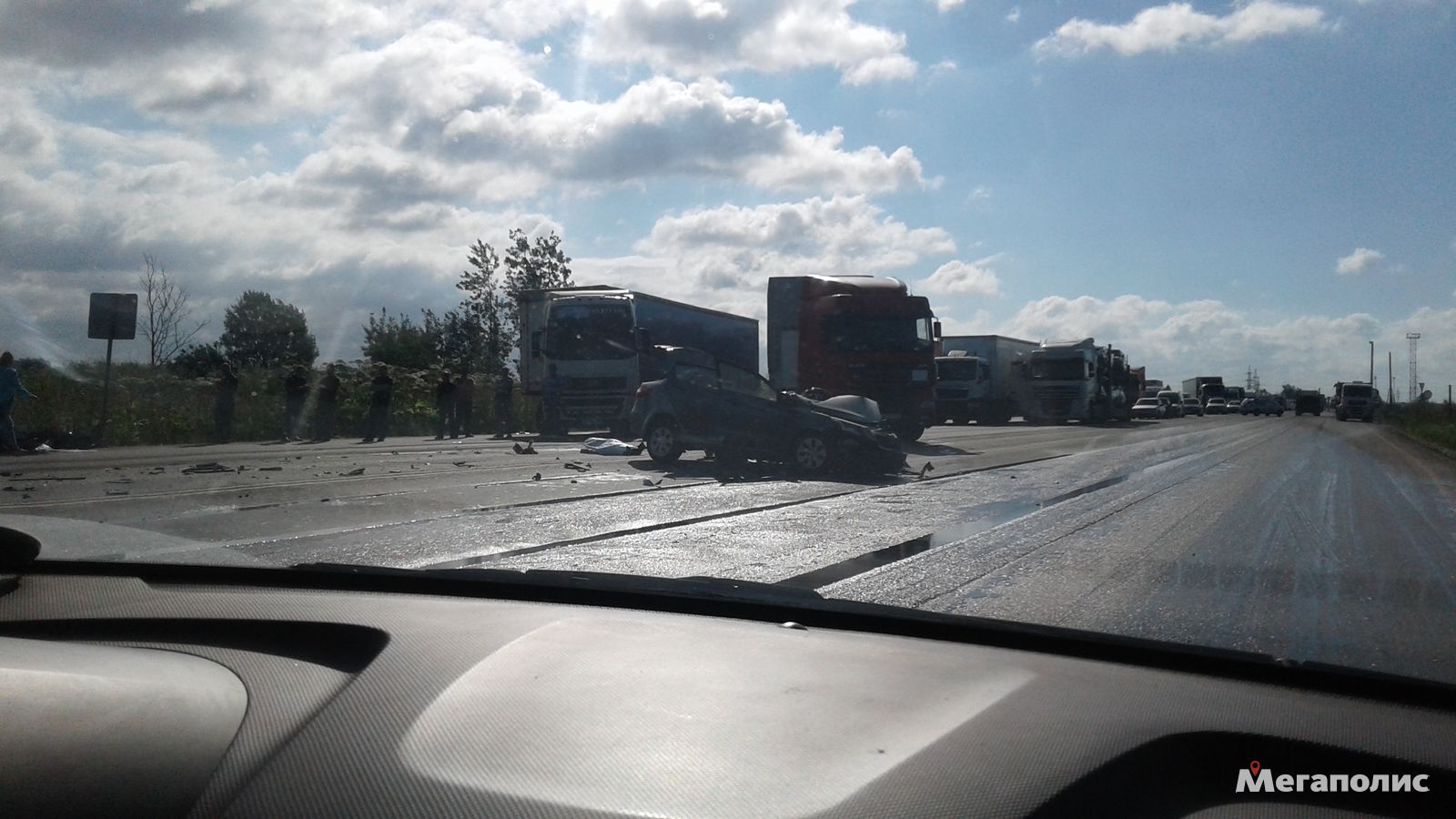 Пожилой водитель погиб в тройном ДТП на Московском шоссе