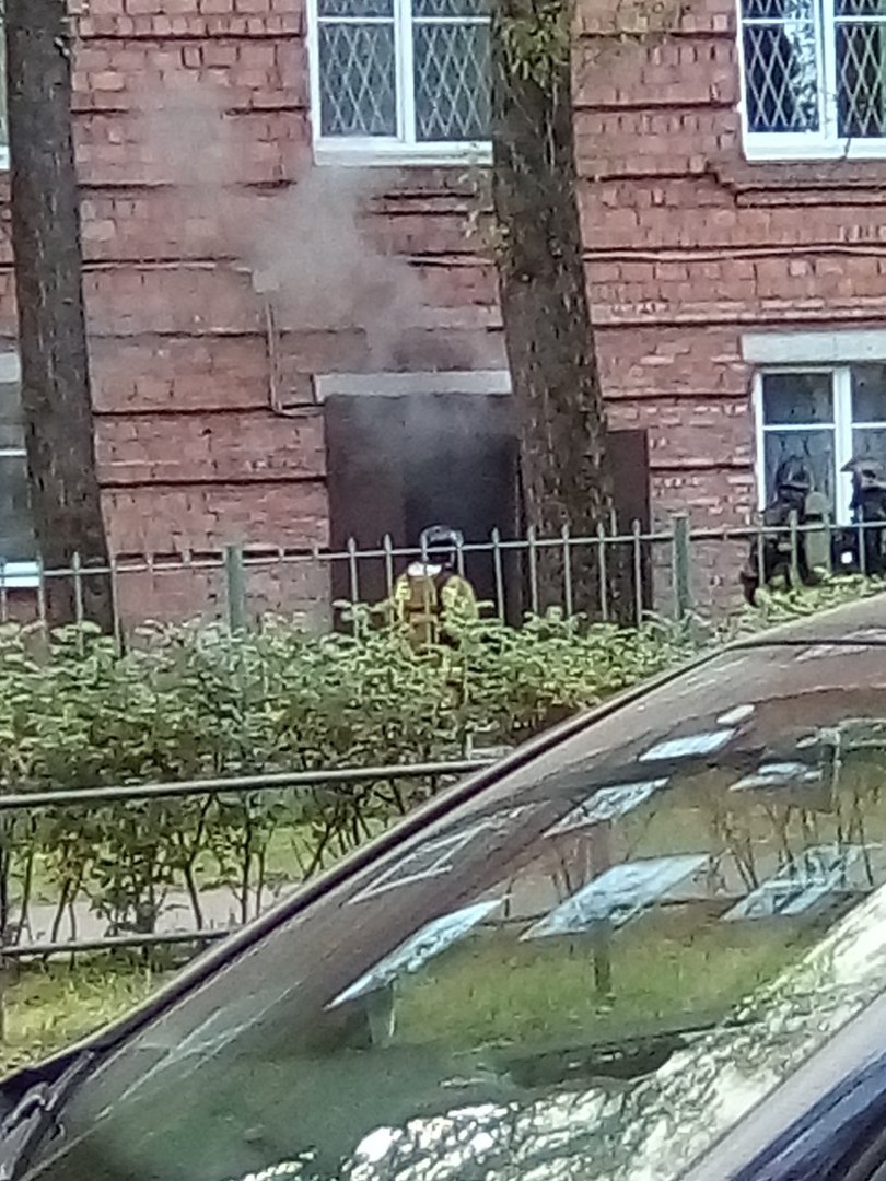 Пожар в Университете МВД в Пушкине: огонь удалось локализовать