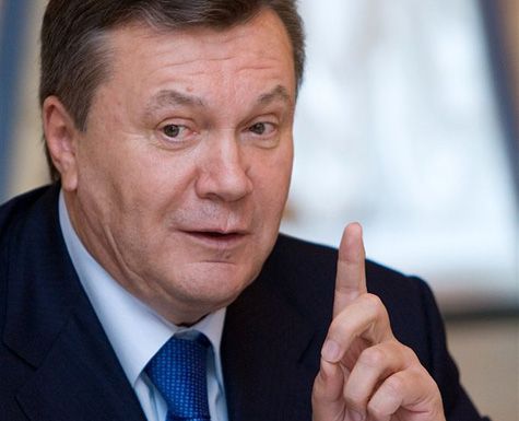 Виктор Янукович в Москве