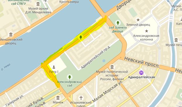 Из-за Дня города в центре Петербурга перекроют часть улиц