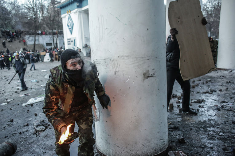 Активисты оппозиции в Киеве