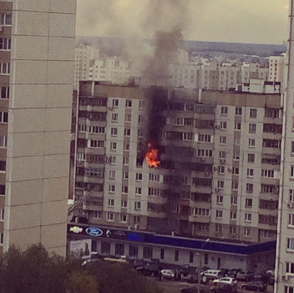 Пожар в южном бутово сегодня