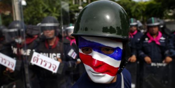 Демонстрации протеста в Таиланде