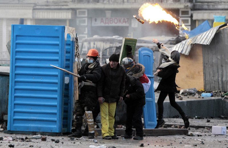 беспорядки в Киеве