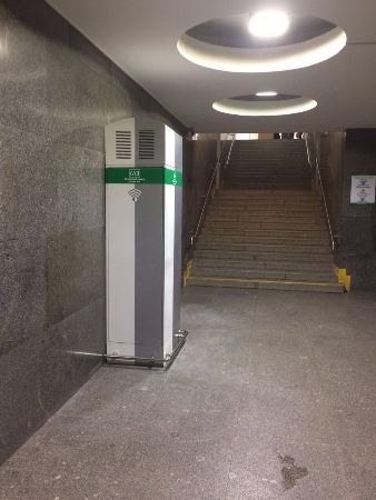 На зеленой ветке метро Петербурга начнут устанавливать оборудования Wi-Fi в тоннелях