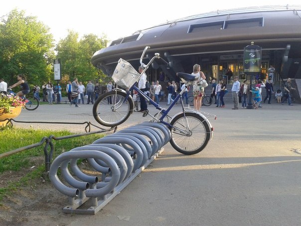 велопарковки в петербурге