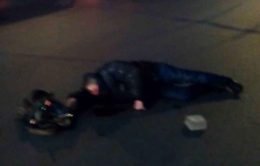 Пьяный пешеход угодил под автомобиль на Ивановской