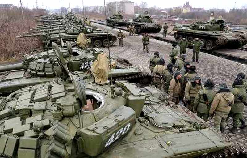 российские войска на границе с украиной