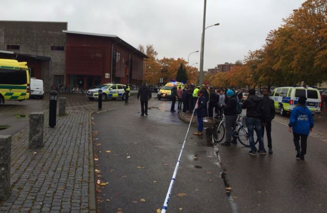 Бешеный рыцарь с мечом ранил пять человек в шведской школе