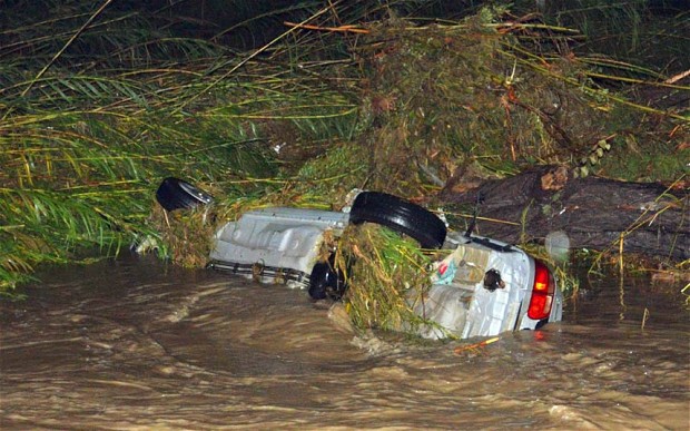 Наводнение на острове Родос